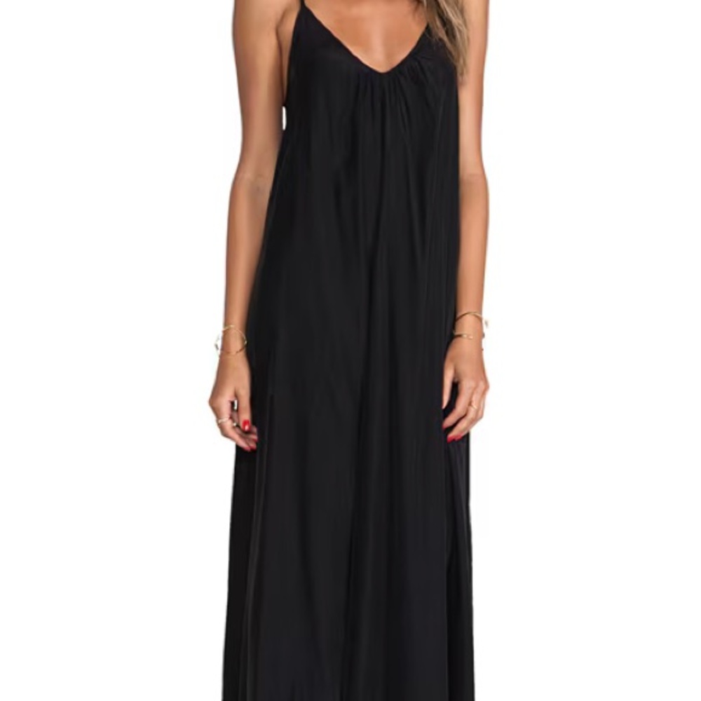 Elegant Black Maxi Dress
